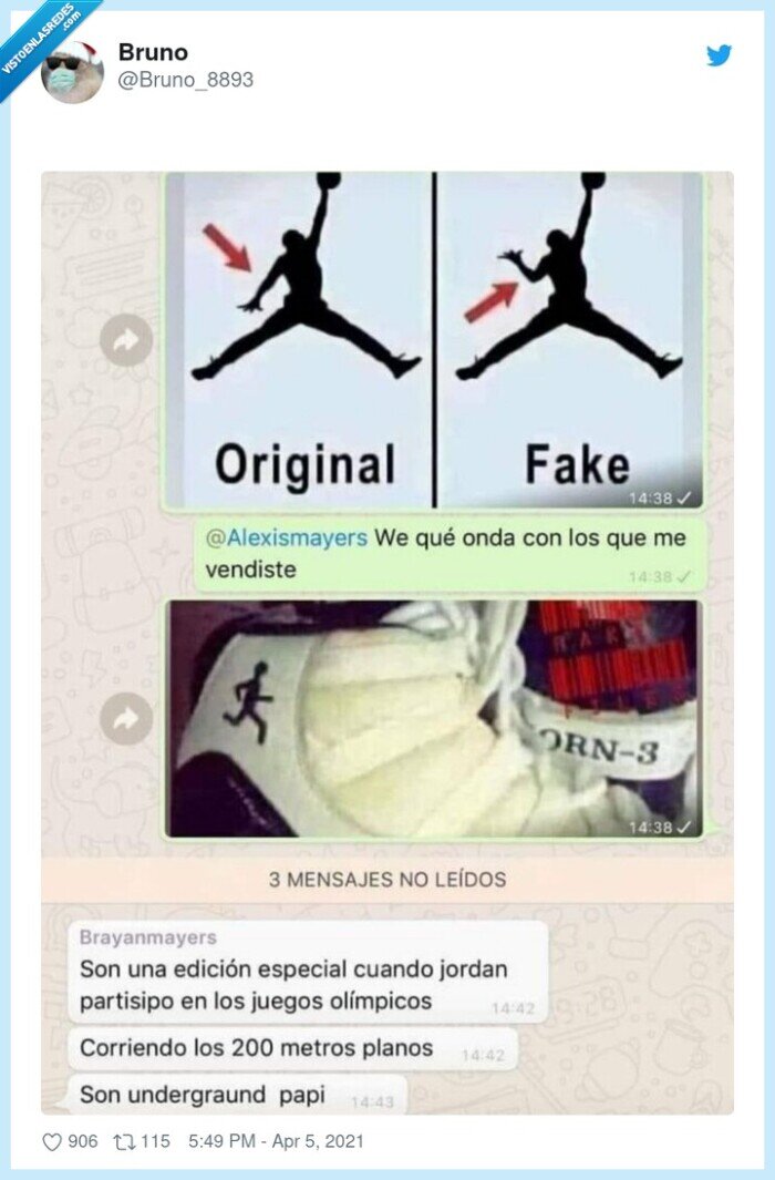 Copias de nike top