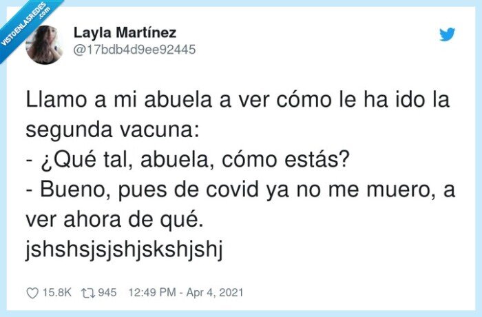 coronavirus,segunda,abuela,morir,vacuna