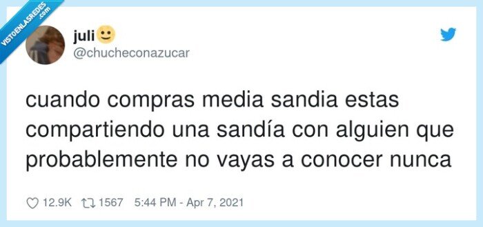 compartir,comprar,sandía