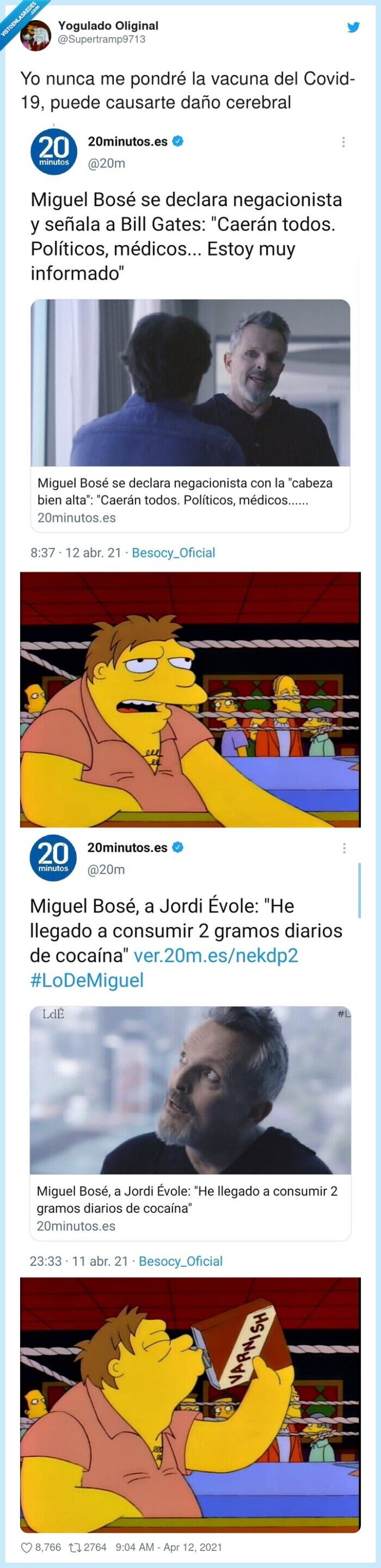 covid19,cerebral,miguel bosé,vacuna