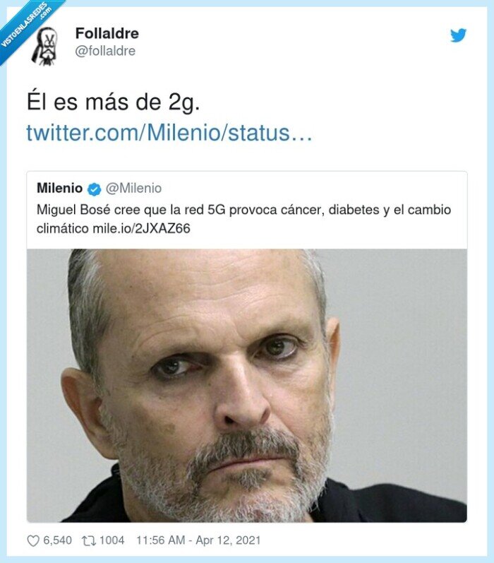 miguel bosé,gramos,5g,2g