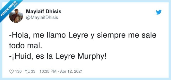 ley de murphy,leyre