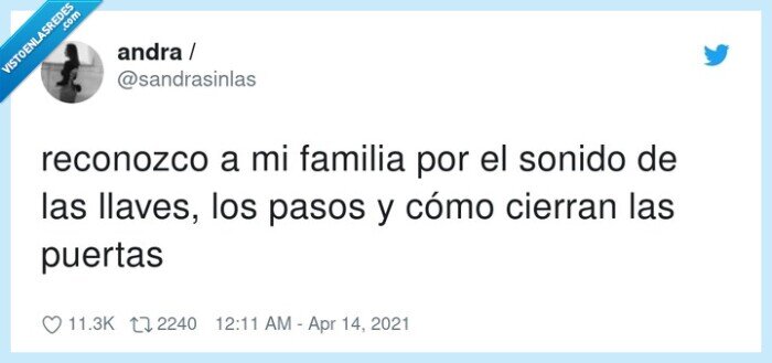 reconocer,familia,llaves,puertas,sonido