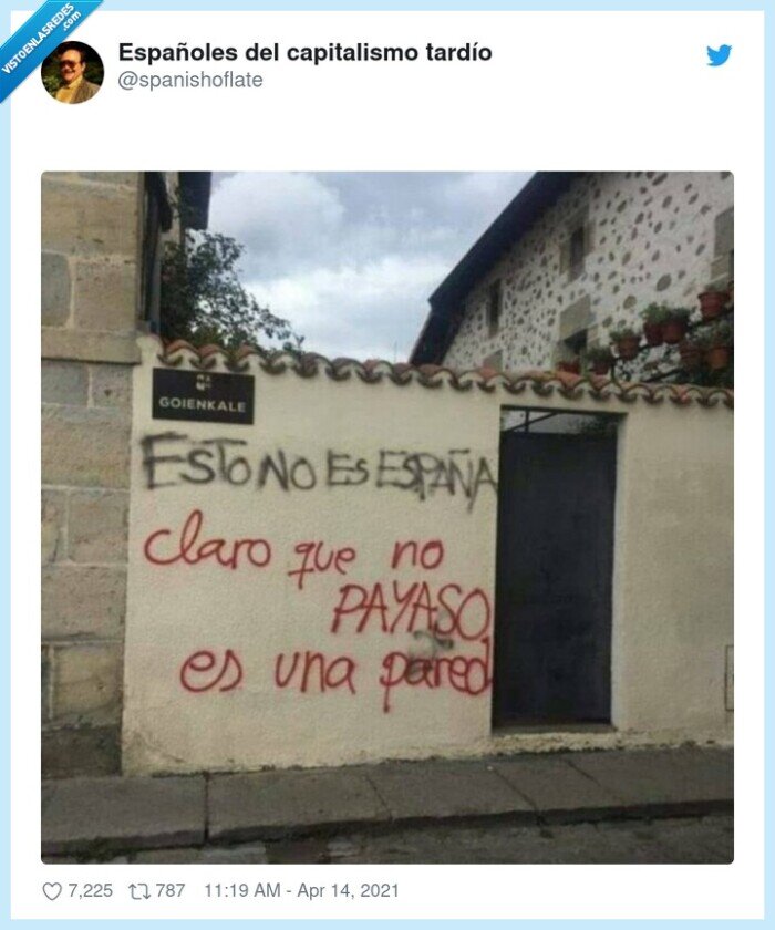 españa,payaso,pared