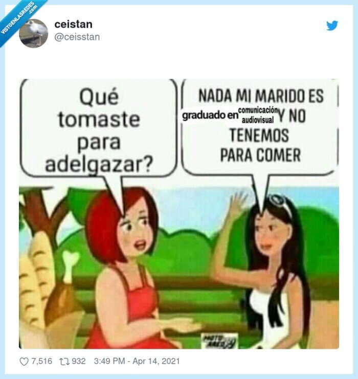 adelgazar,comer,comunicación audiovisual