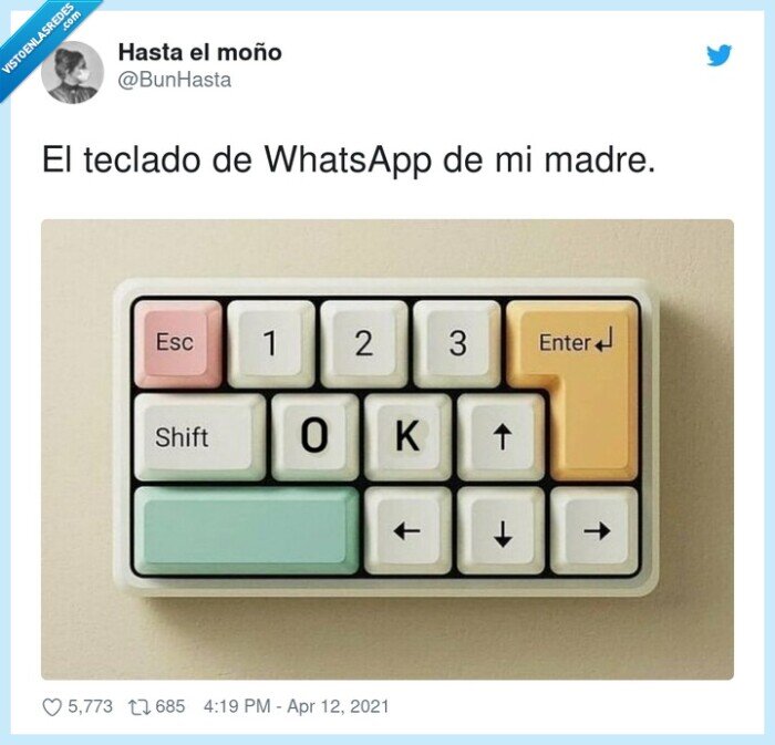 whatsapp,teclado,madre
