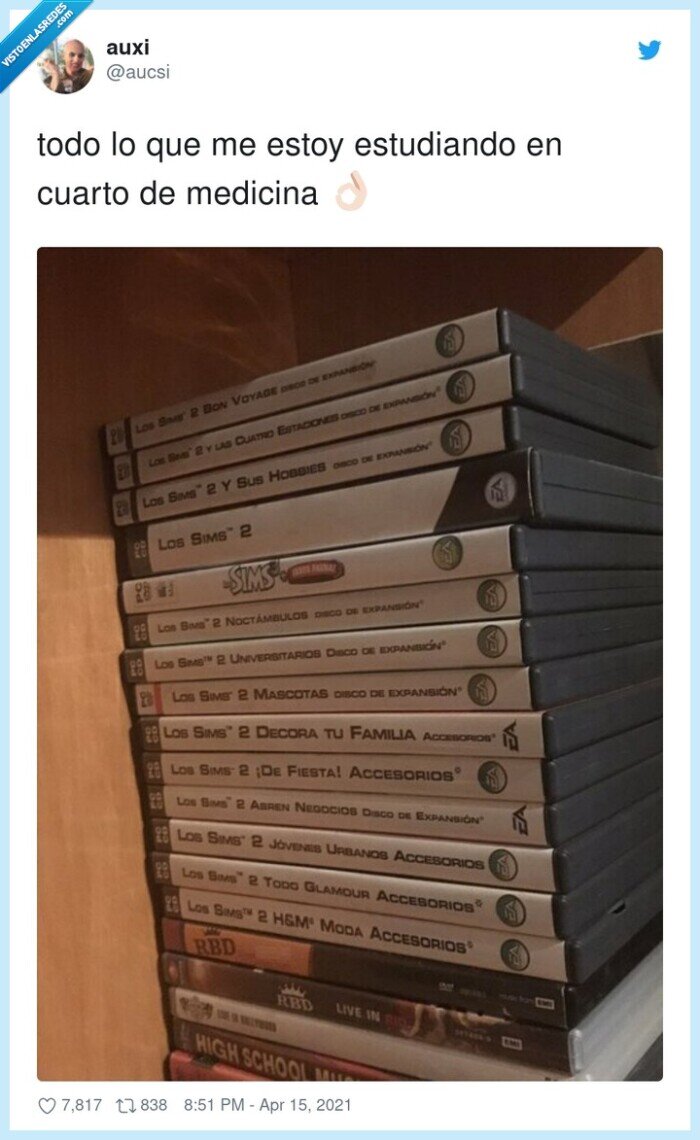 medicina,estudiar,sims,videojuegos