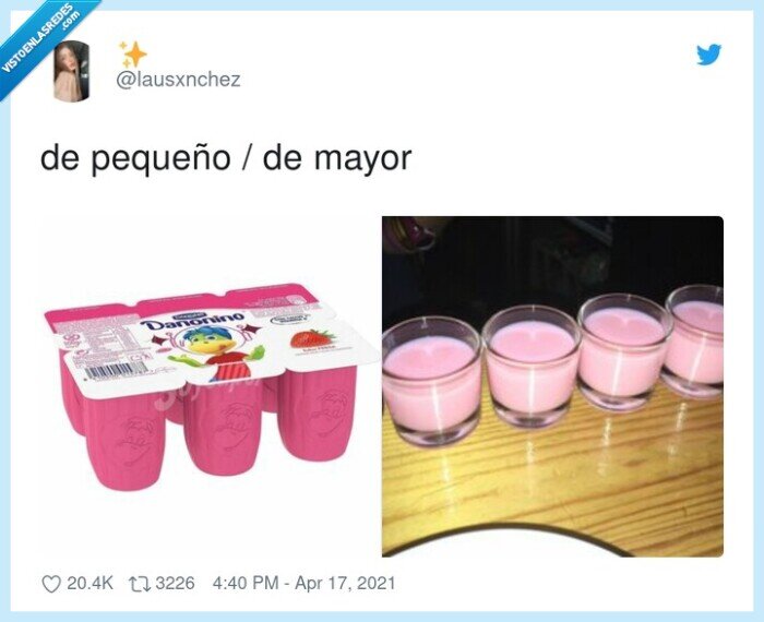 pequeño,mayor,chupitos,danoninos