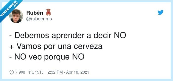 aprender,cerveza,a decir no