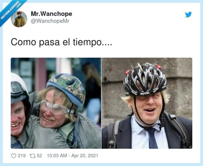 boris johnson,uk,bicicleta,casco