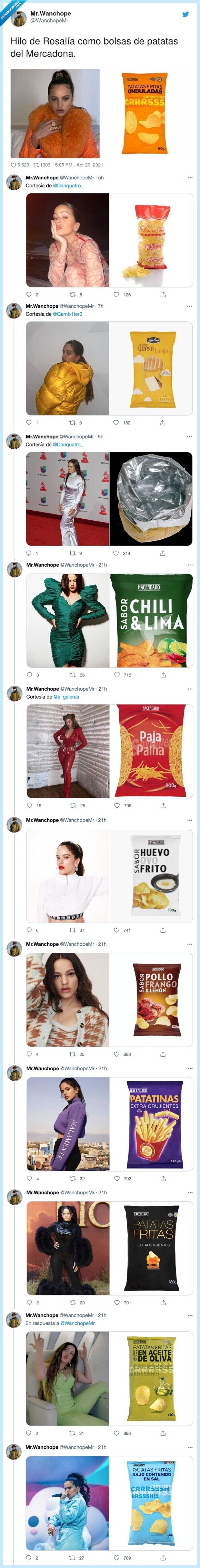 mercadona,rosalía,patatas,bolsas
