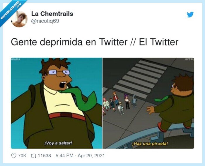 depresión,twitter,pirueta