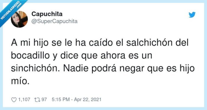 sinchichón,salchichón,bocadillo,caído