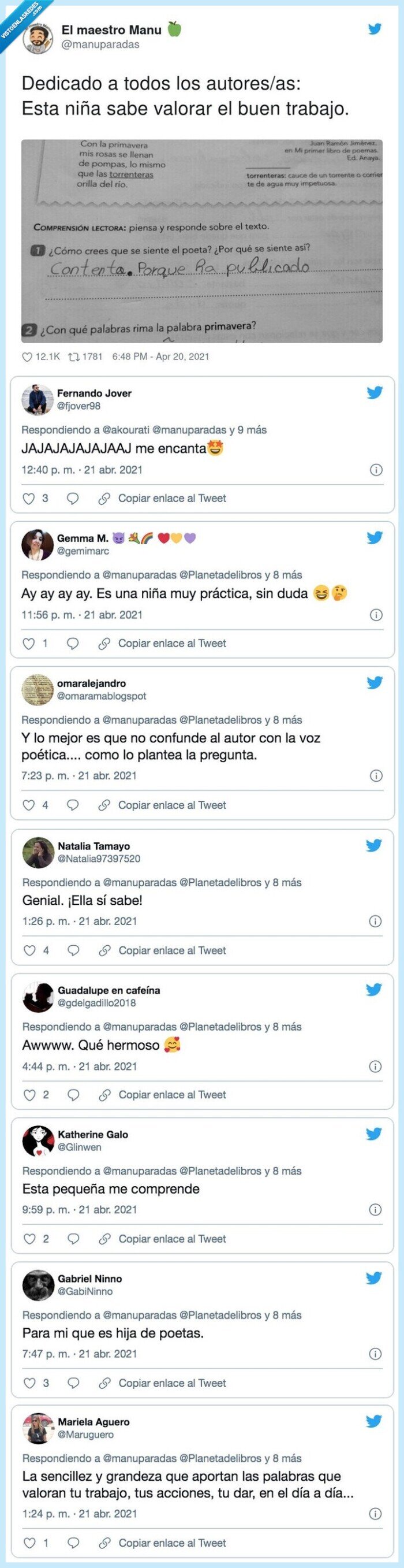 autores/as,dedicado,valorar,trabajo,poesía,niña