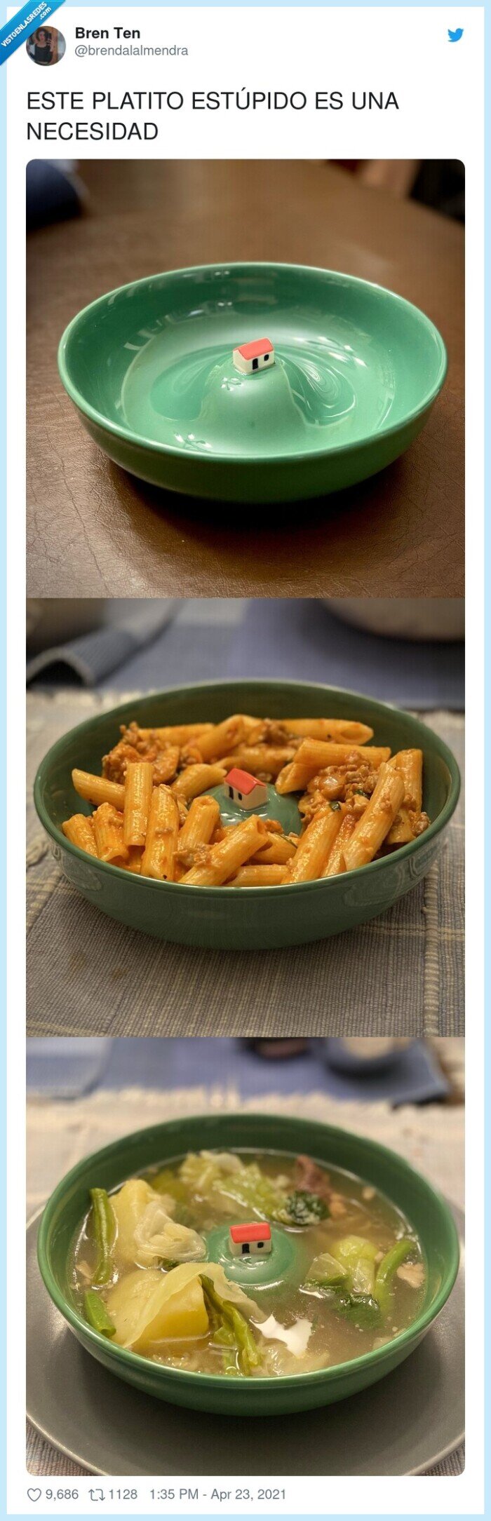 estúpido,necesidad,platito,casita