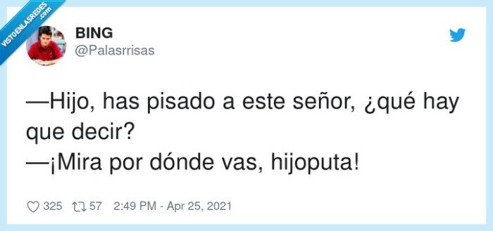 señor,pisar,excusa