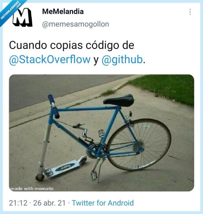Código,GitHub,StackOverflow