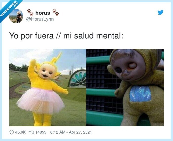 salud mental,teletubbies