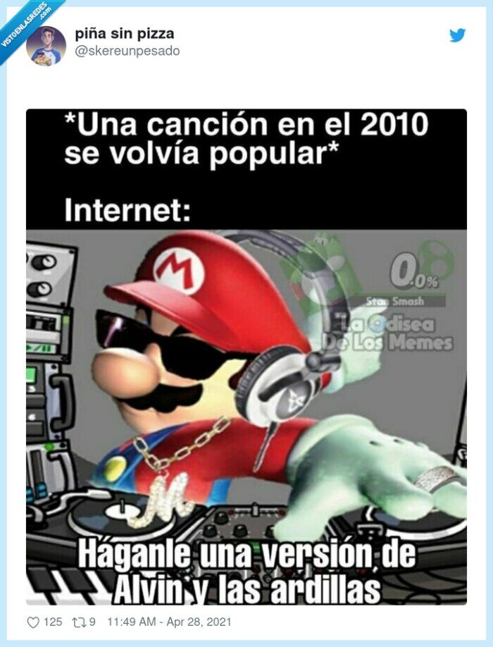 versión,alvin y las ardillas