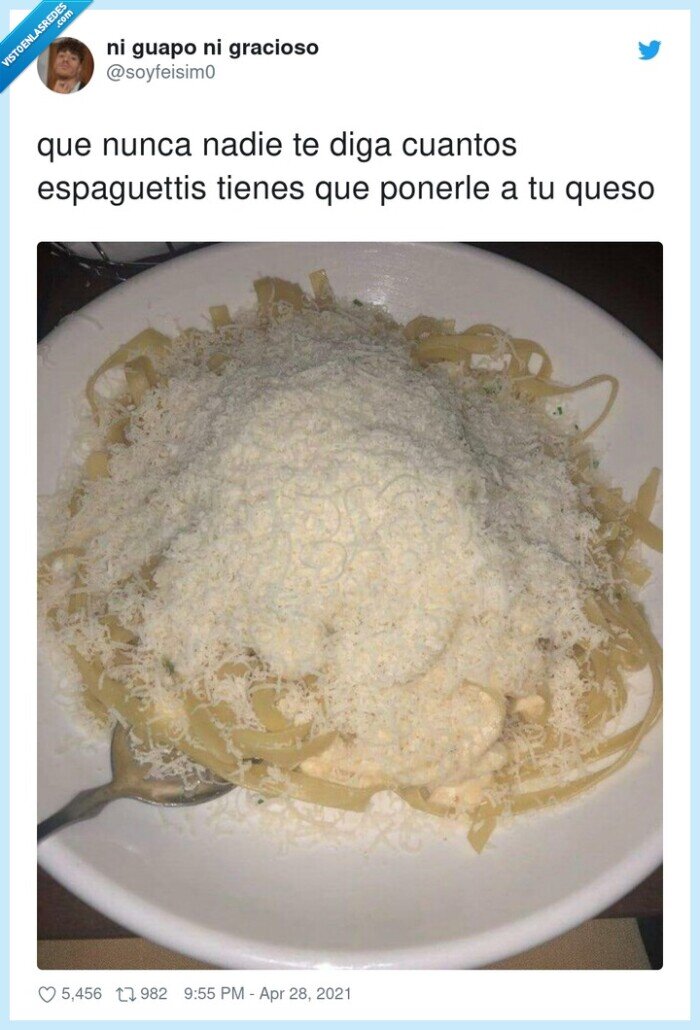 espaguettis,ponerle,queso,nunca,nadie