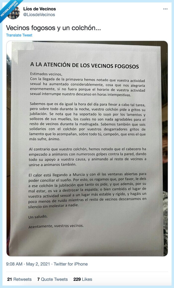 nota,vecinos,fogosos