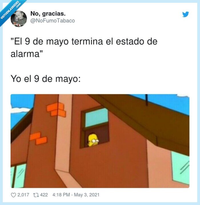 terminar,estado de alarma,mayo