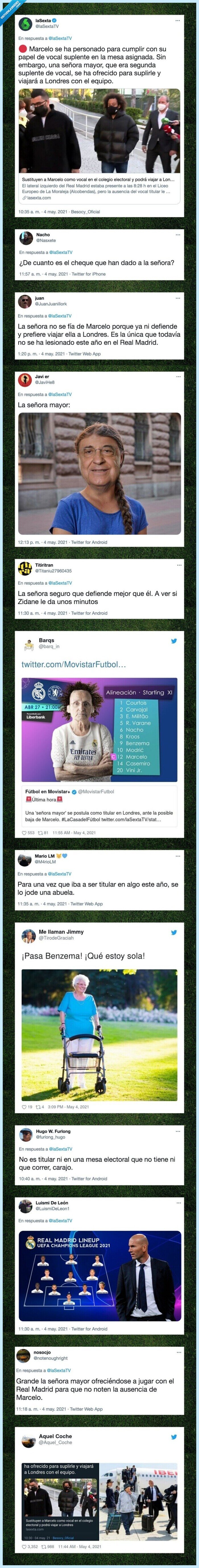 marcelo,señora mayor,real madrid,votaciones,urnas,madrid