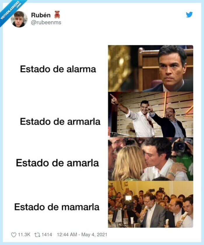 estado de alarma,amarla,mamarla