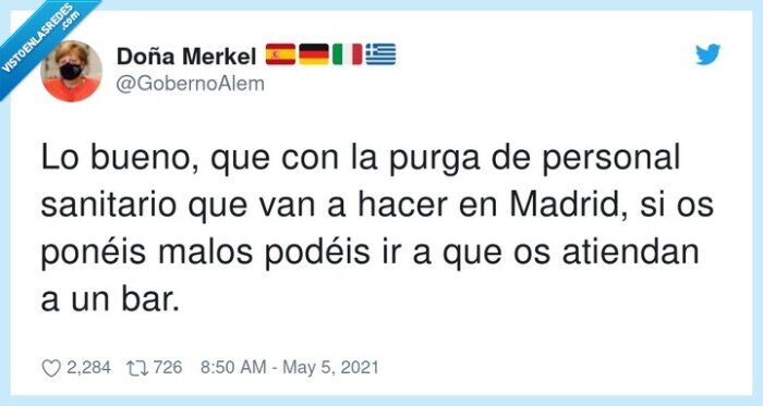 sanitario,personal,atender,madrid