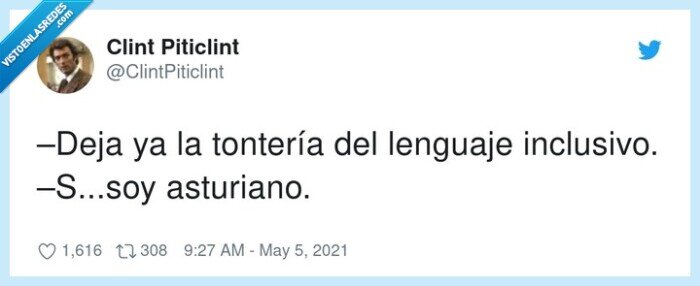 tontería,lenguaje inclusivo,asturiano