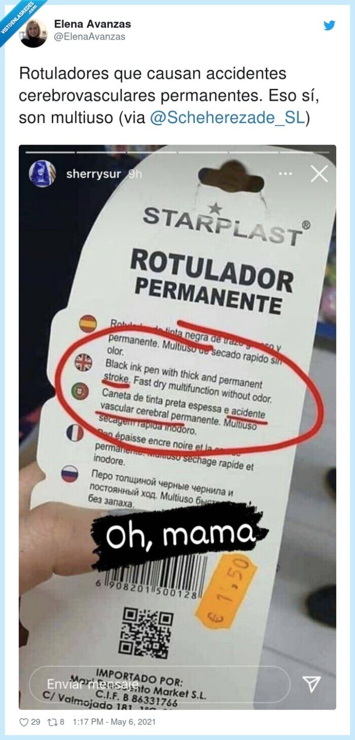 stroke,rotuladores,permanentes,accidentes,multiuso