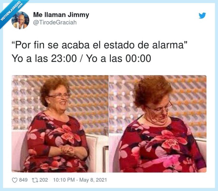 estado de alarma,acaba,2300,0000