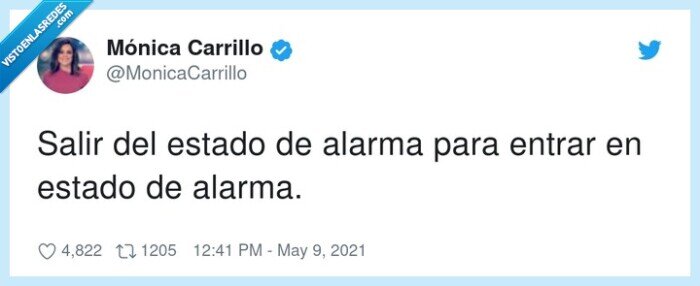 estado de alarma,entrar,salir