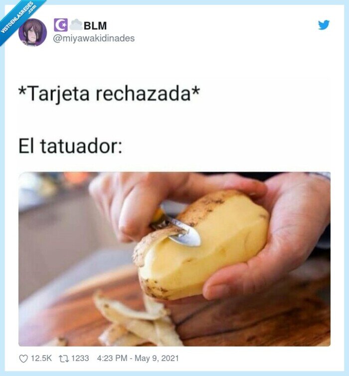 pelar,patata,tatuaje,dinero,pagar
