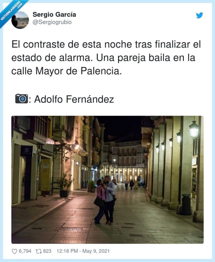 contraste,finalizar,palencia,estado de alarma,baile,calle