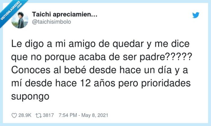 prioridades,conocer,quedar,hijo,colega