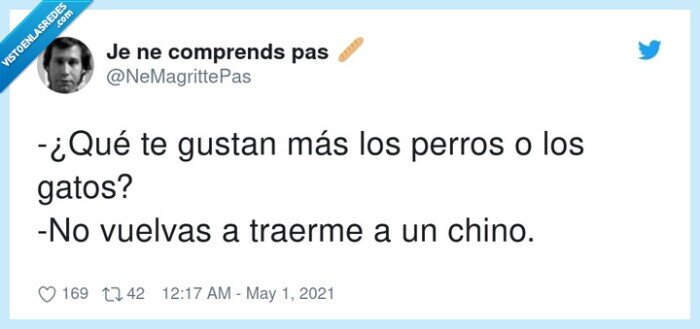 perros,gatos,chino