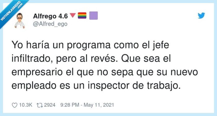 infiltrado,empresario,inspector,programa,empleado,trabajo