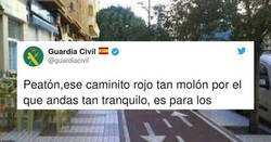 Enlace a La Guardia Civil lanza este mensaje sobre el uso del carril bici y reciben una somanta de zascas