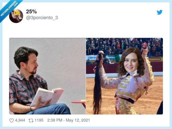 ayuso,coleta,cortar,pablo iglesias