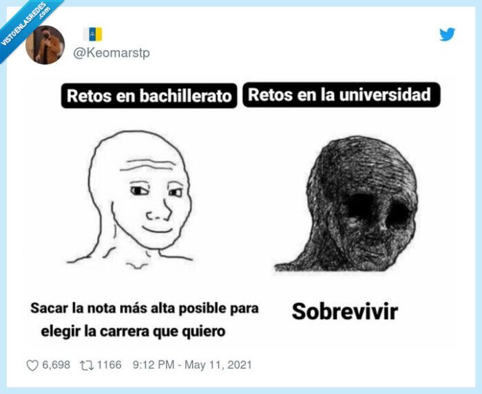 reto,sobrevivir,carrera,bachillerato