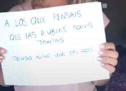 Enlace a Esta mujer tiene algo que decirles a los que dicen que las rubias son tontas, por @helenbell20