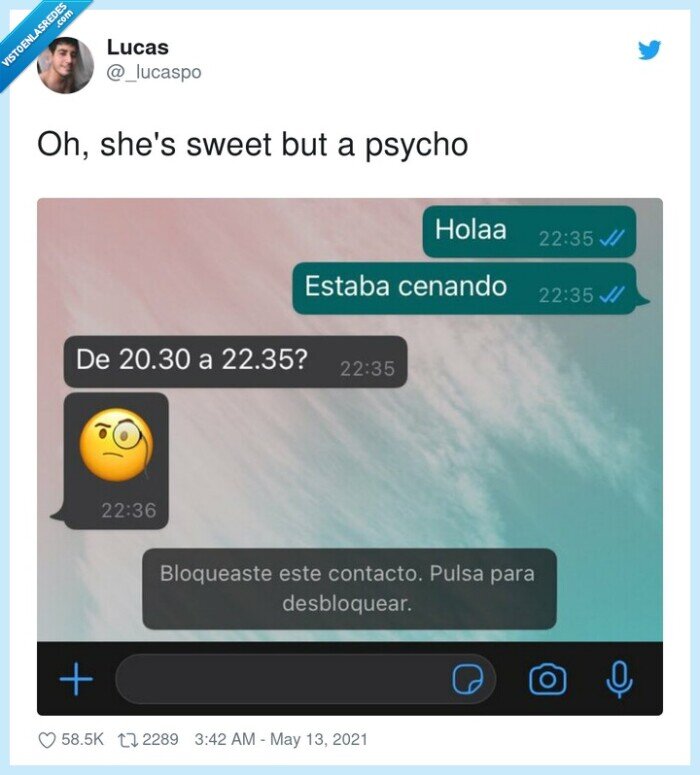 psycho,psicopata,horas,contol,whatsapp,comer