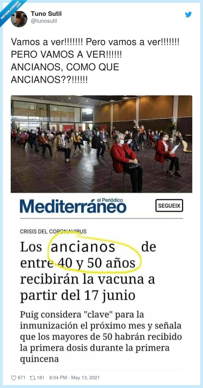 ancianos,vacuna,40 años