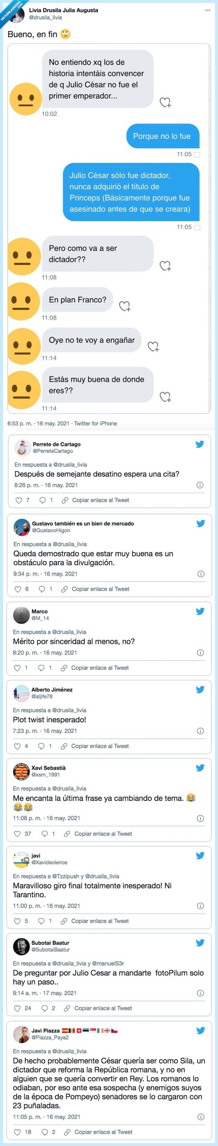 dictadores,conversación,ligar