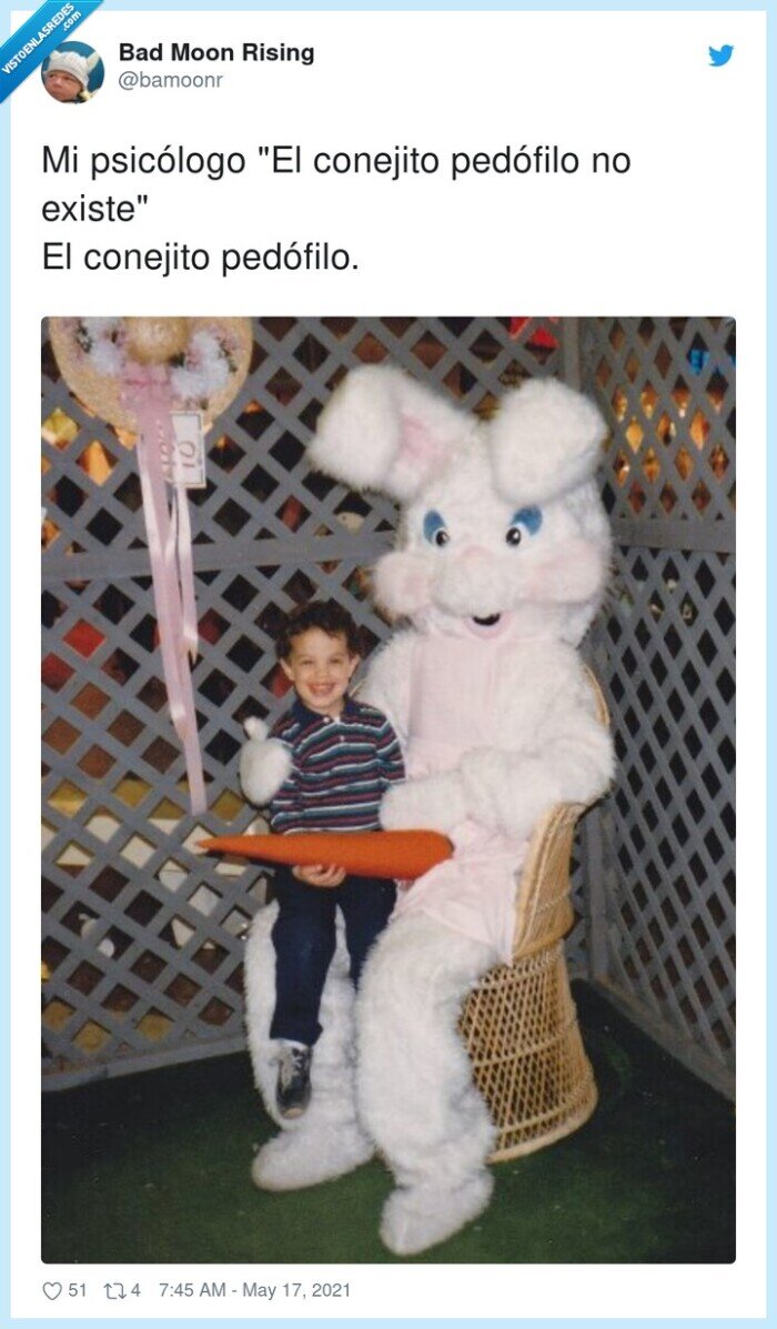 psicólogo,zanahoria,conejito