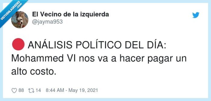 análisis político,mohammed,marruecos,costo