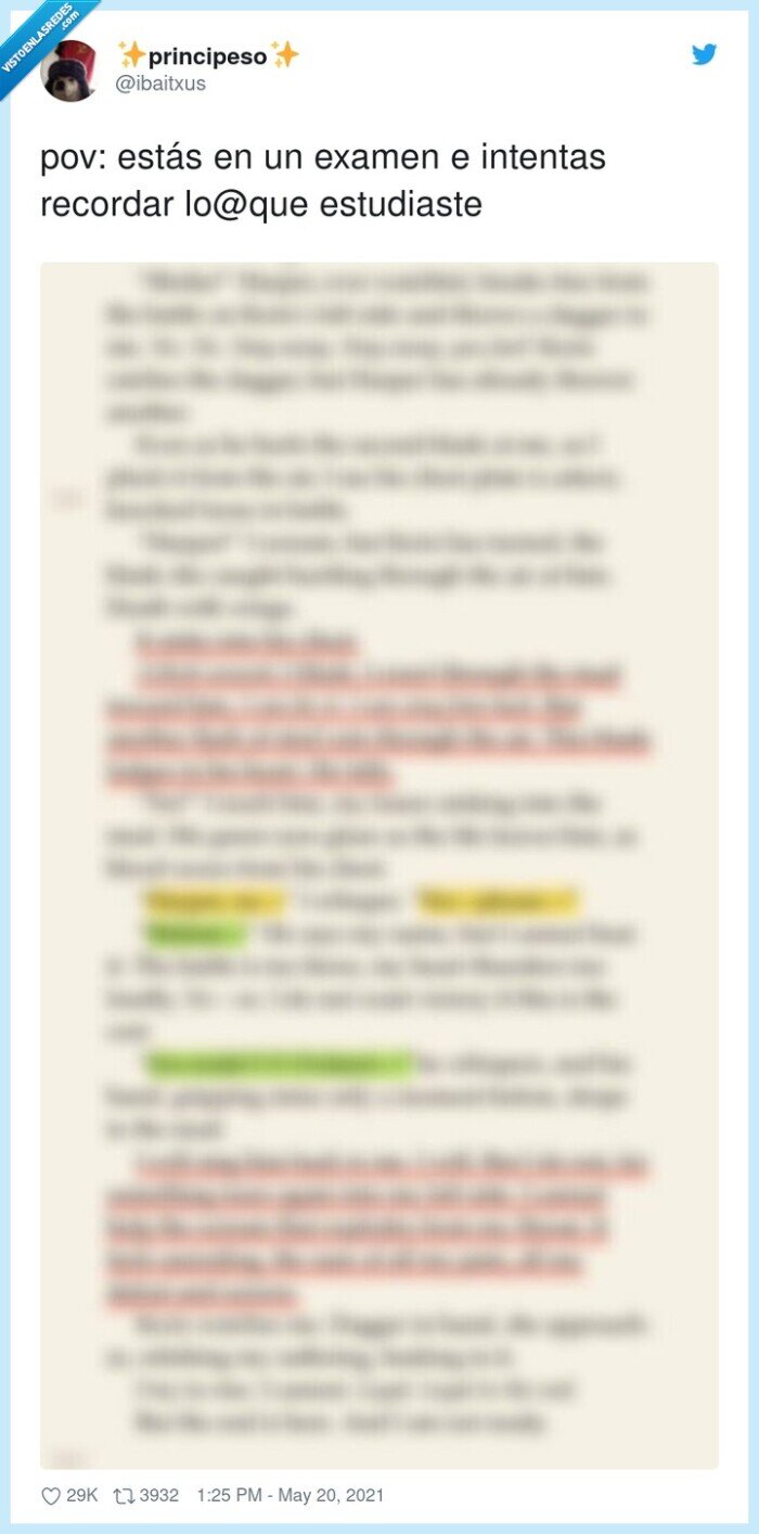 estudiar,intentar,recordar,borroso,examen