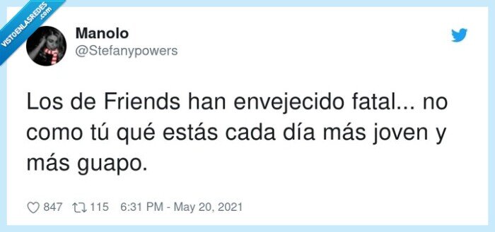 envejecido,friends,fatal,joven,guapo