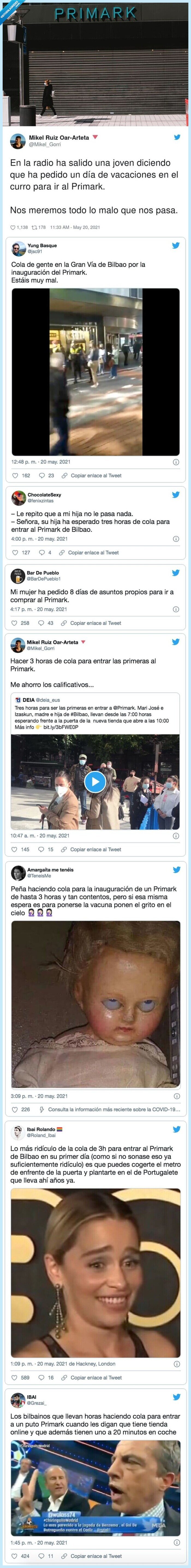 vacaciones,inauguración,bilbao,primark